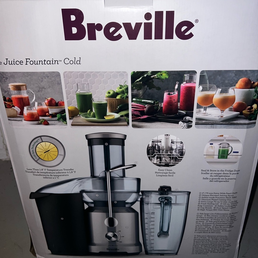 Breville Juicer brand new never been used